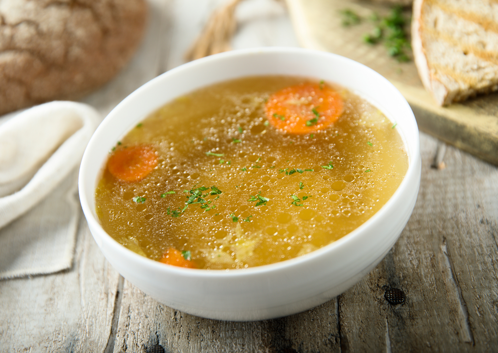 The Italian Soup Grandmothers Make When Someone Gets Sick 3 brodo di pollo