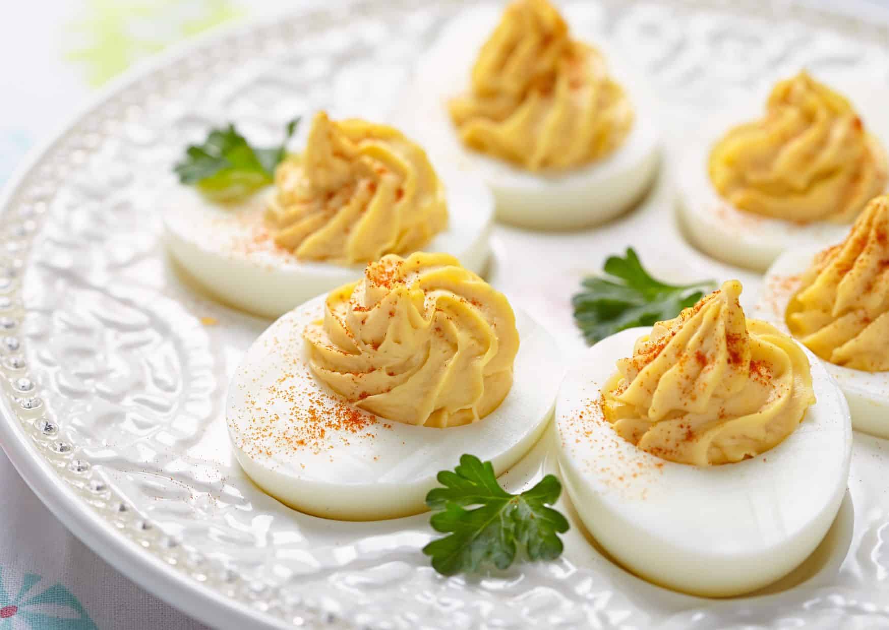 7 Easy Easter Recipes to Cook at Home (Recipe Guide) 1 Classic Deviled Eggs