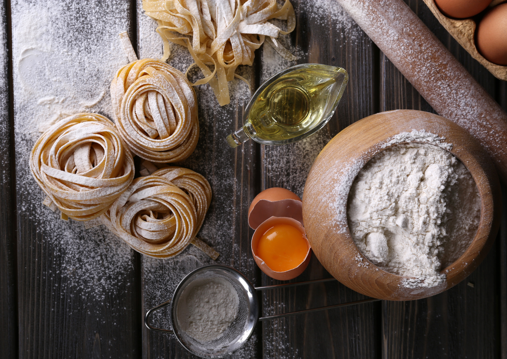 Italians Eat This Raw Egg Pasta 3