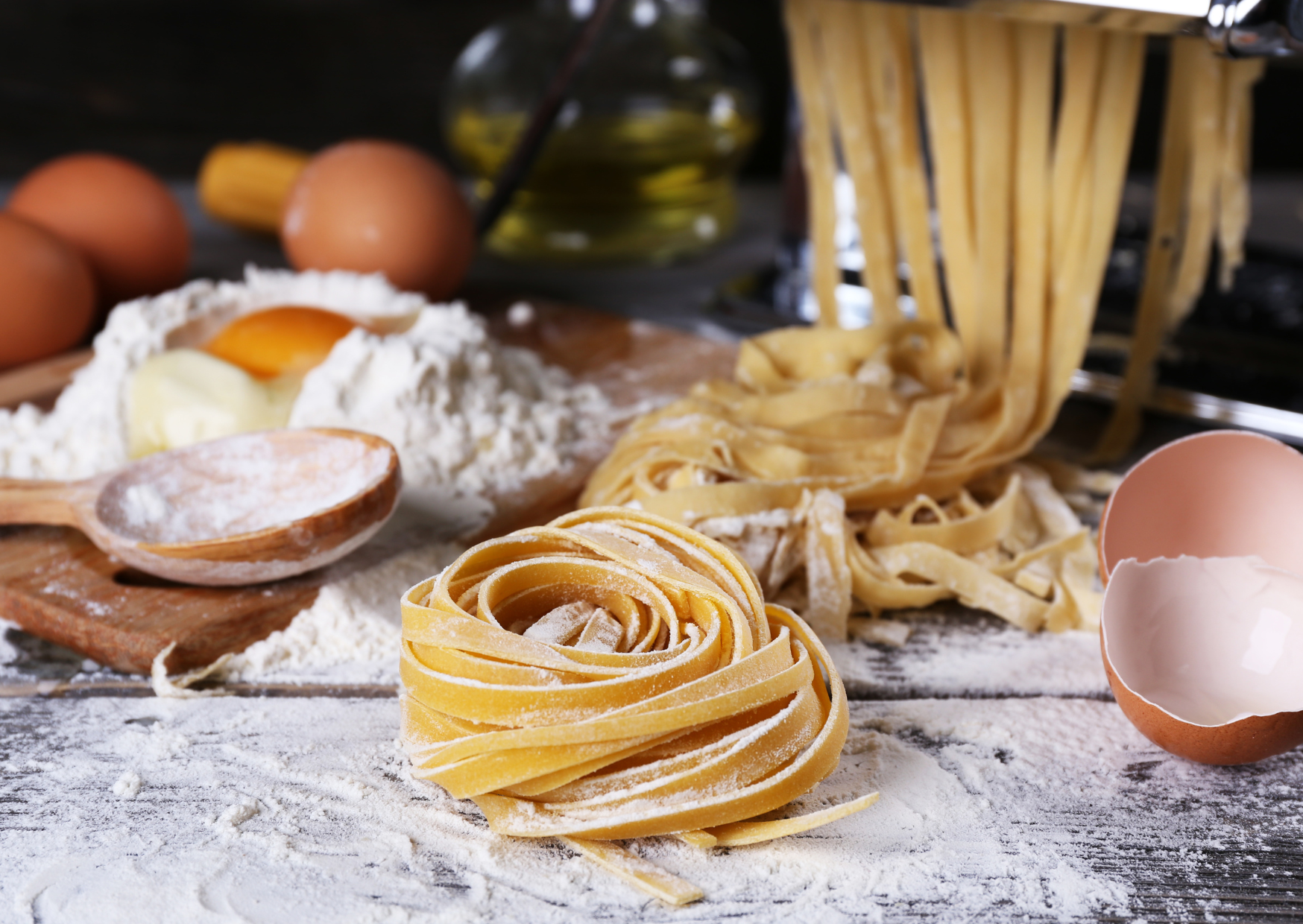 Italians Eat This Raw Egg Pasta 8
