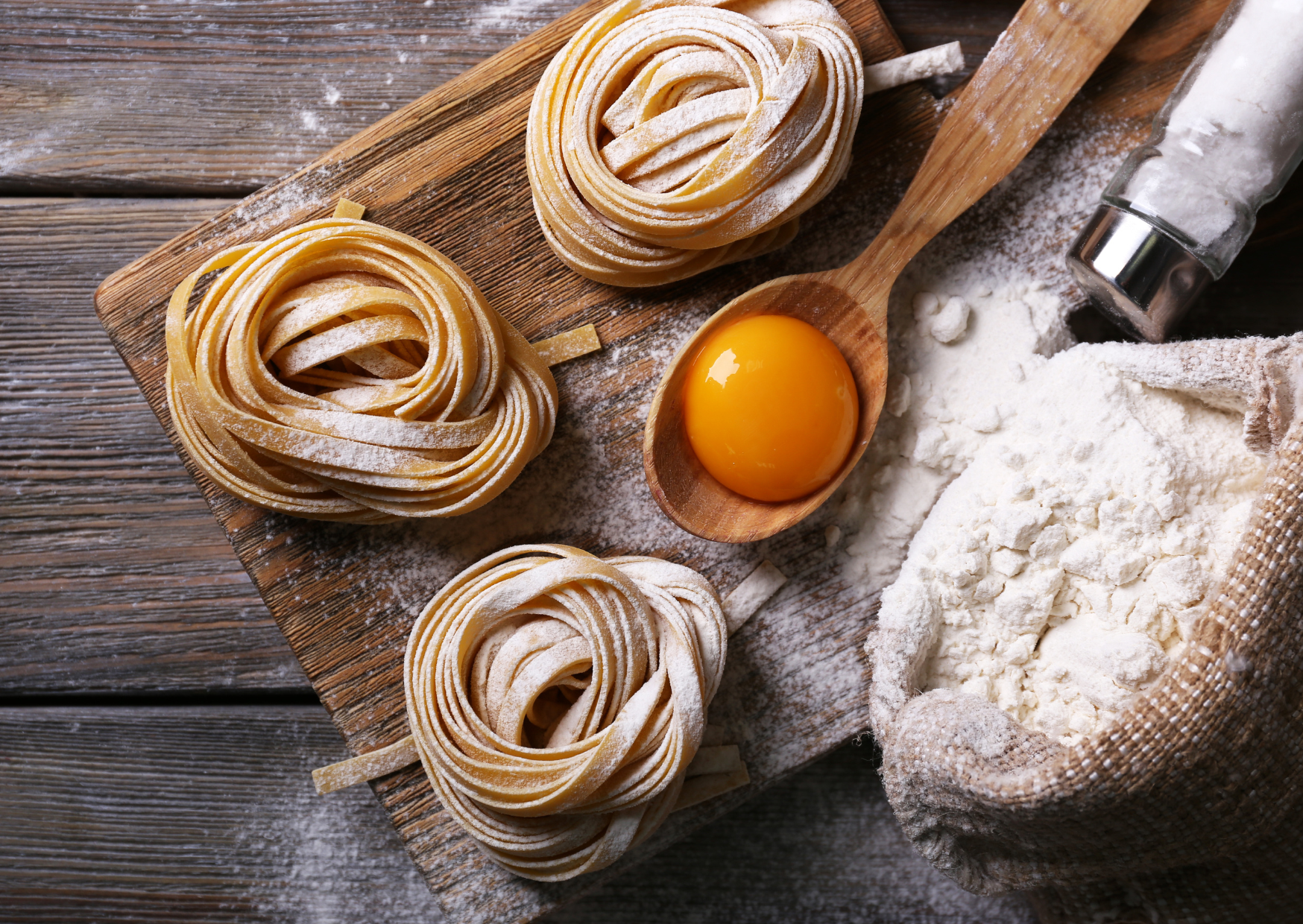 Italians Eat This Raw Egg Pasta