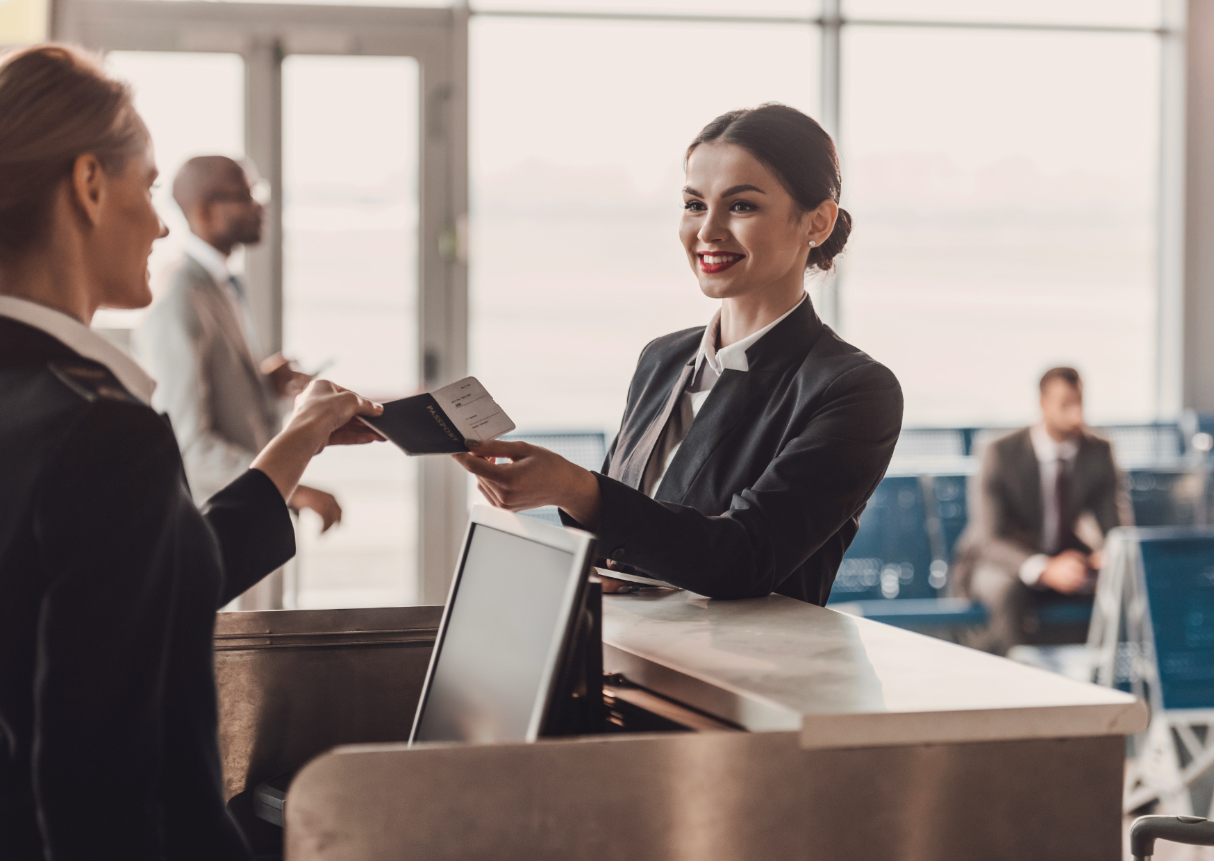 Passport Damage That EU Borders Use