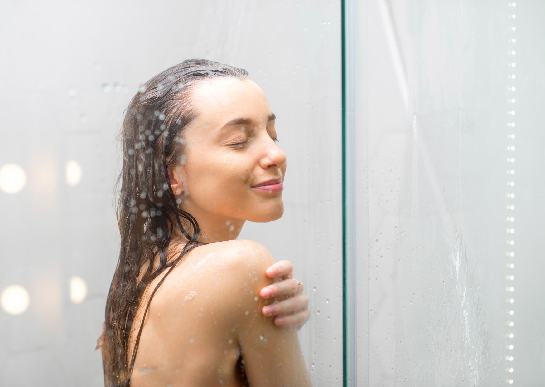 Europeans showering 3