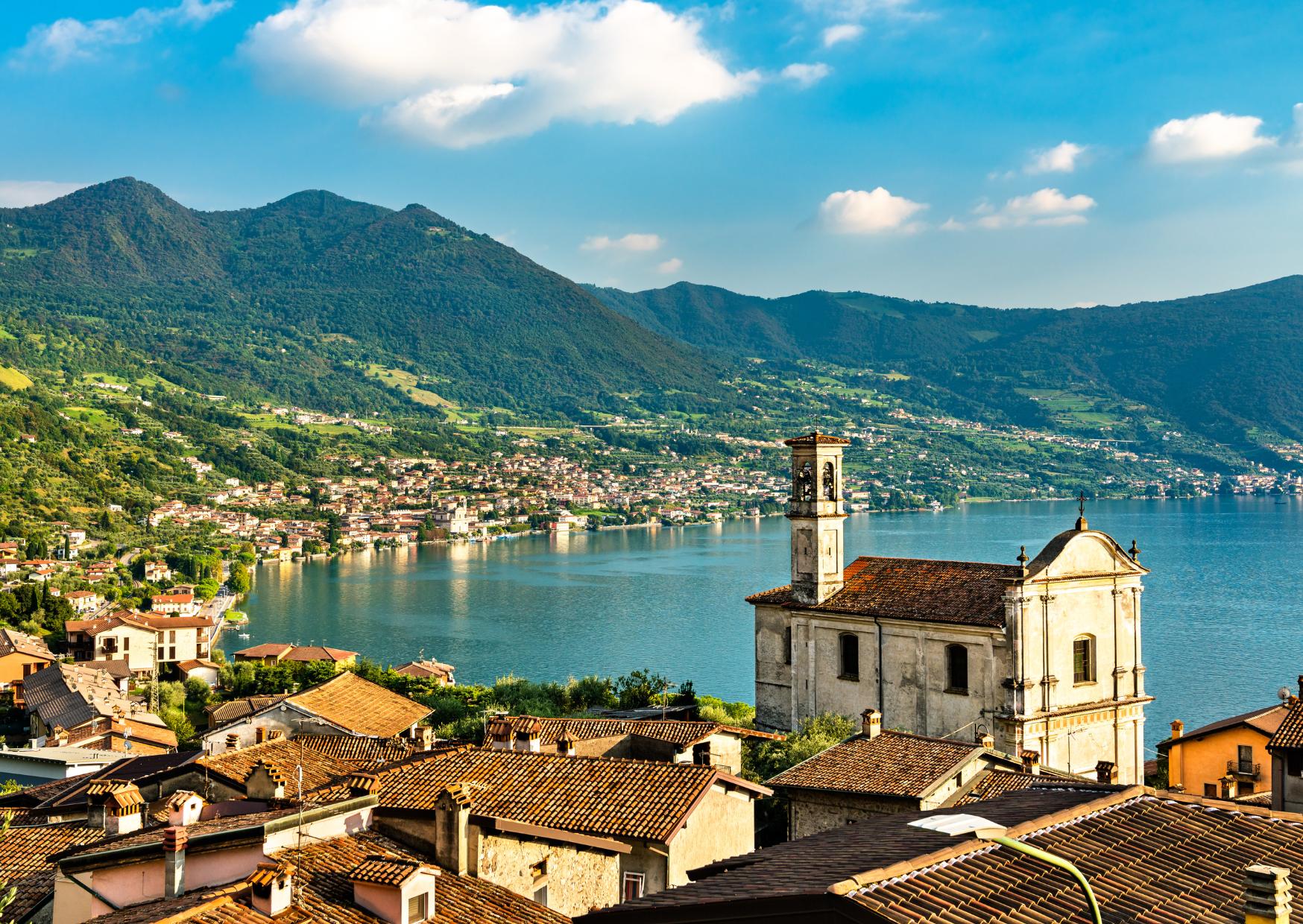 Italian Lakes Region Lake Iseo