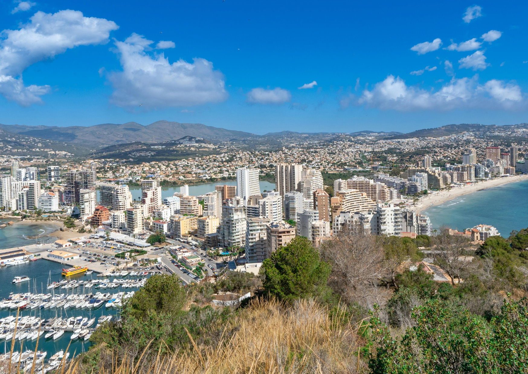 Spanish beaches Calpe