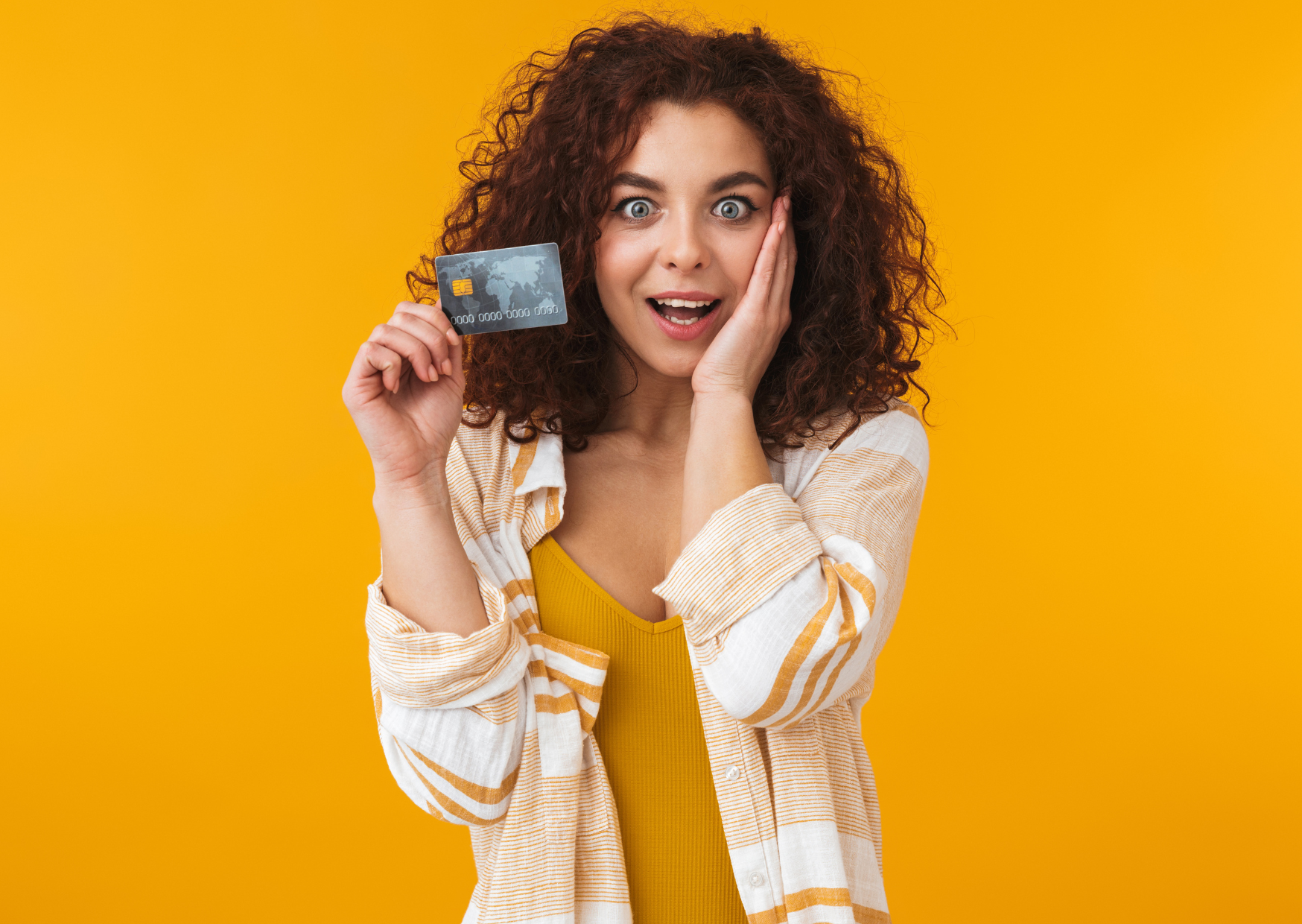 An american with Credit Cards 2