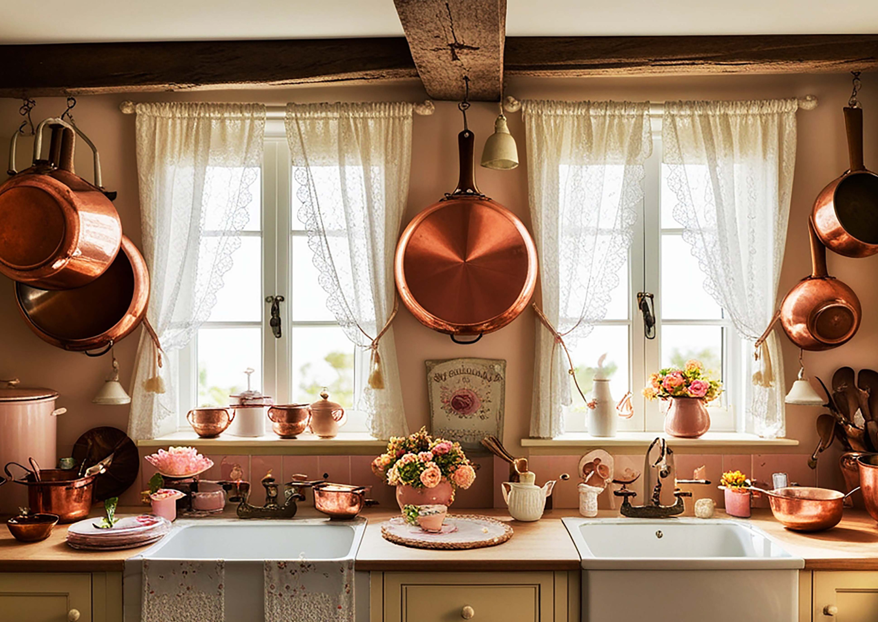 French copper pots 5