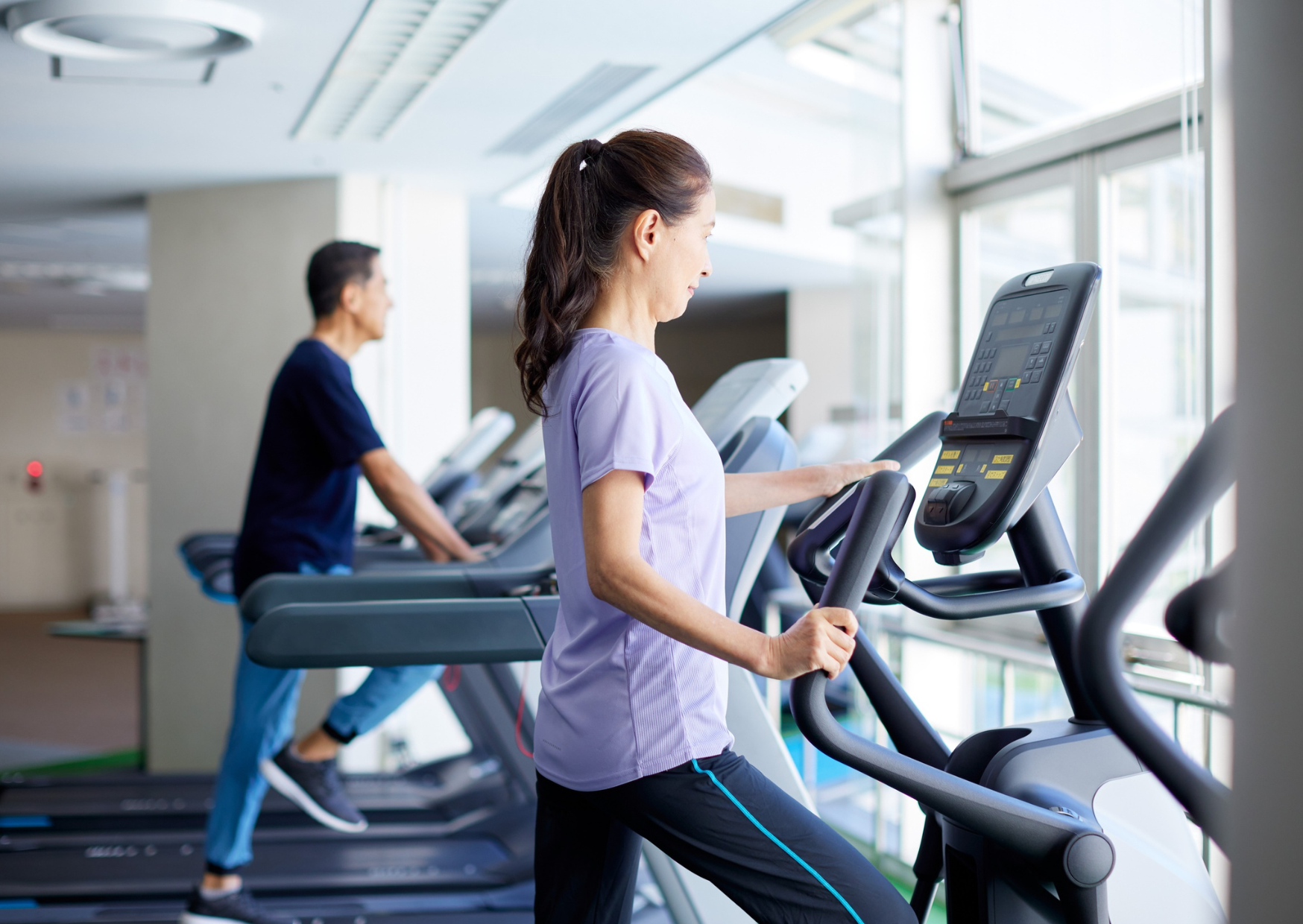 Europeans exercising 2