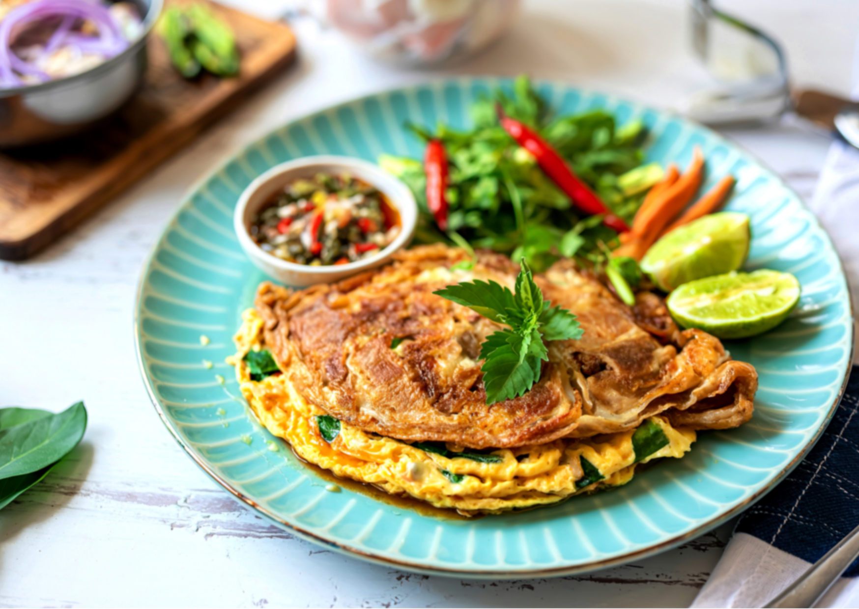 This Fluffy Thai Omelette Has More Protein Than a Shake - Costs 90% Less 5 Thai Omelette 2
