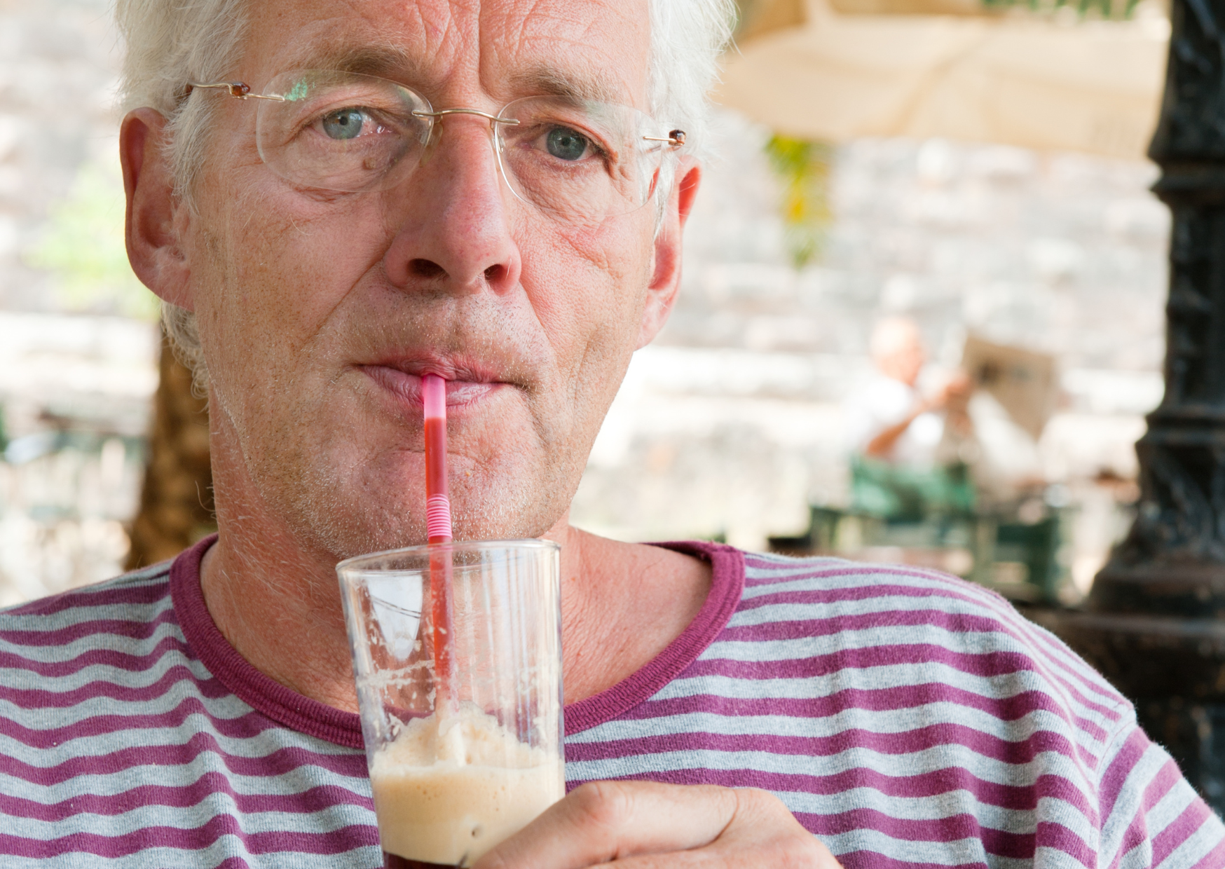 greek drinking coffee 2