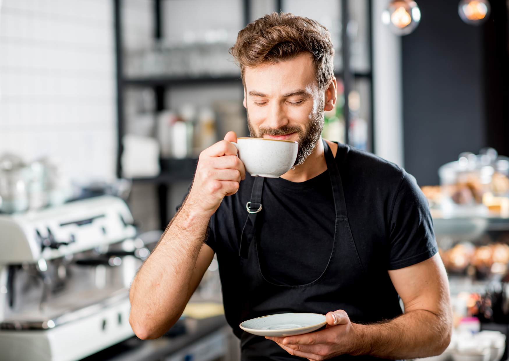 greek drinking coffee 3