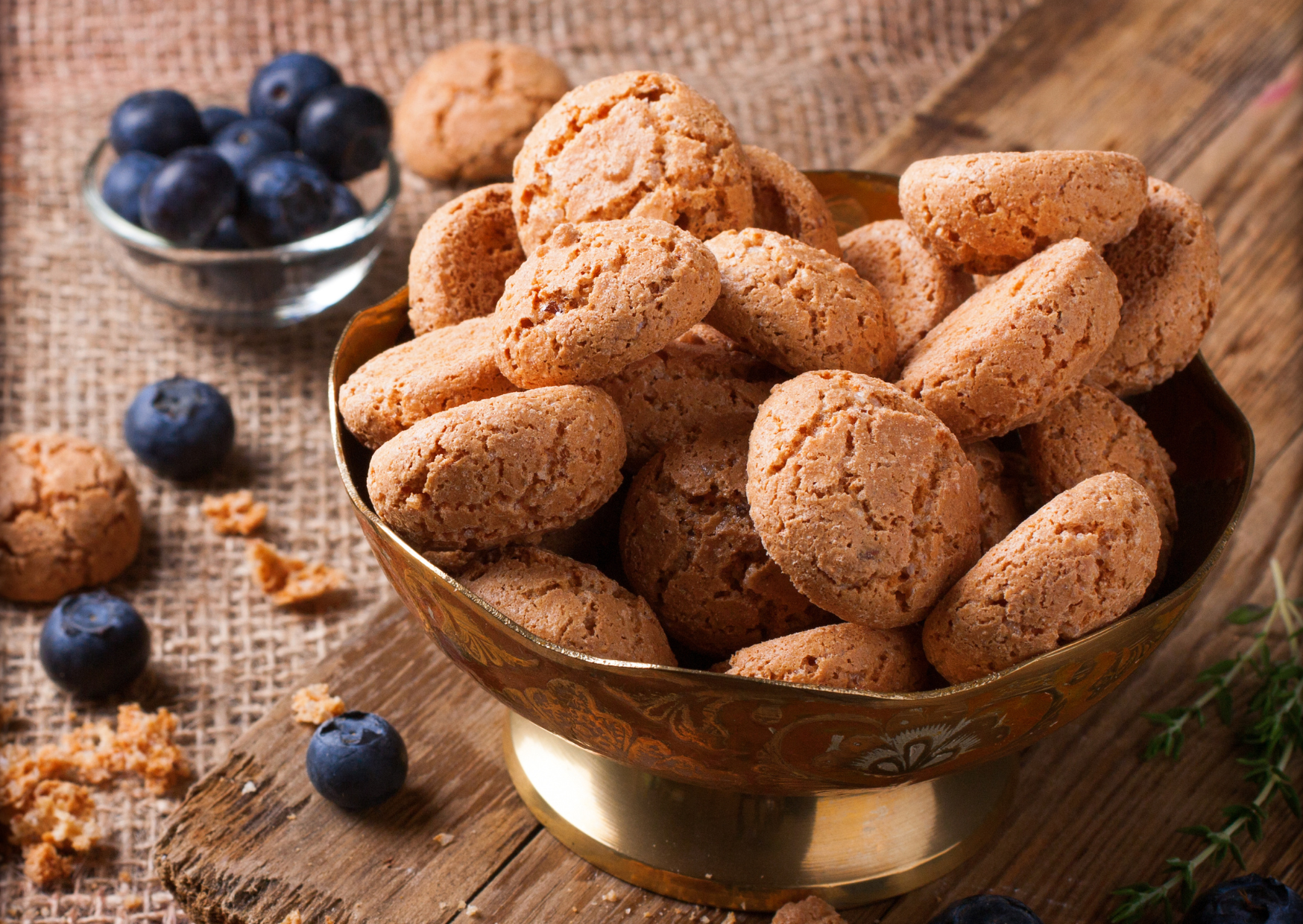 Amaretti Morbidi European Christmas cookies