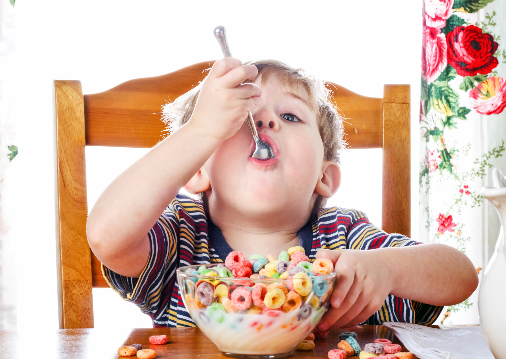 American breakfast cereals with kids 4