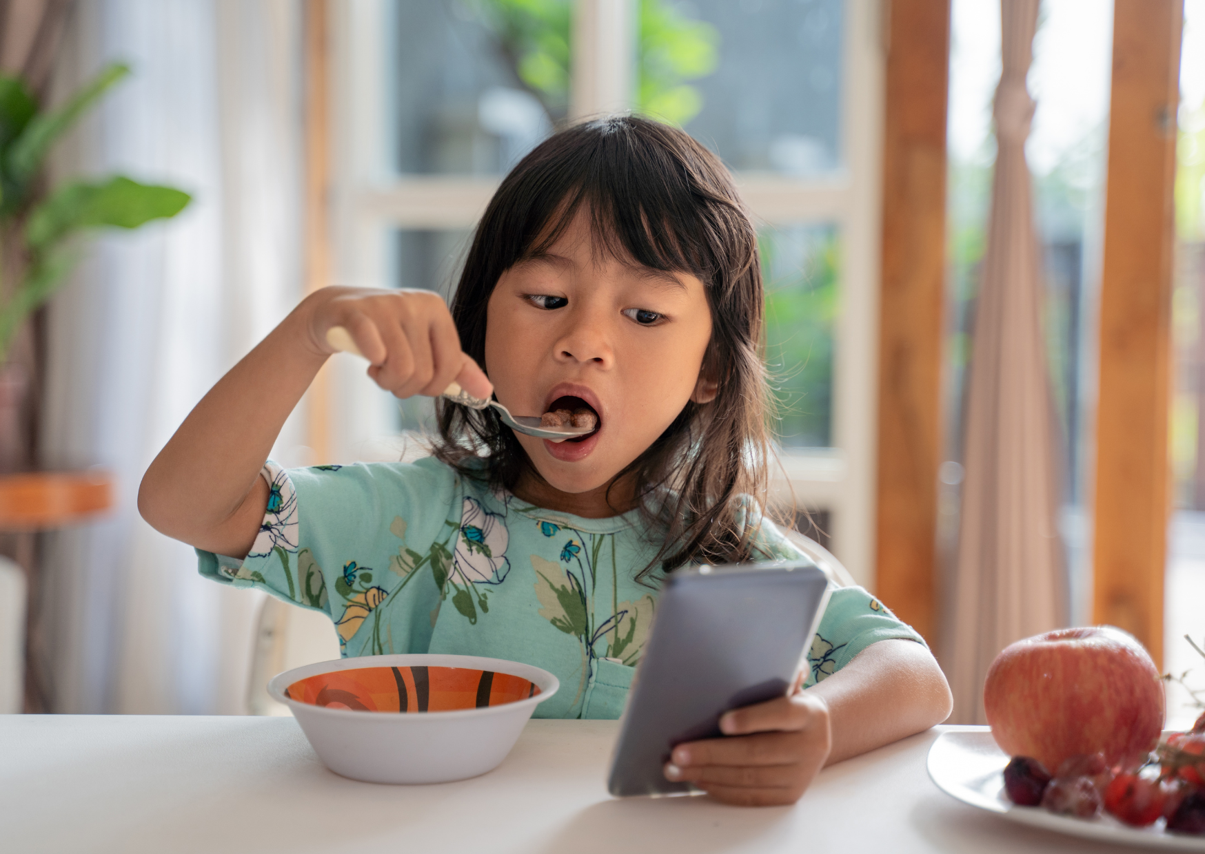 American breakfast cereals with kids