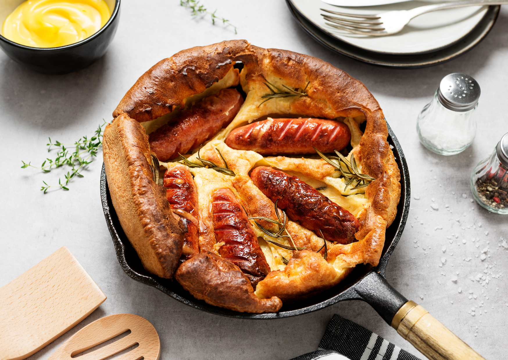 British Food toad in a hole