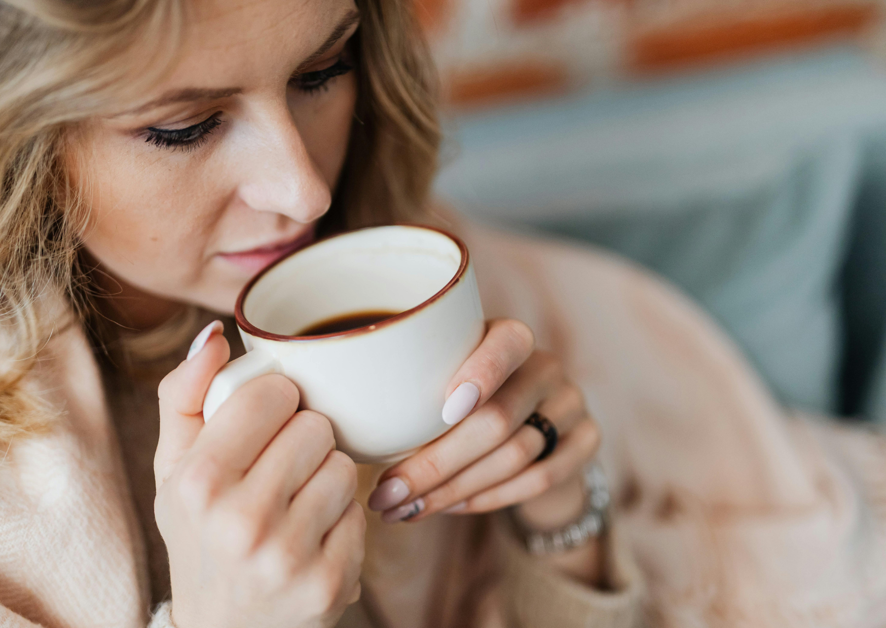 Italian drinking coffee 2