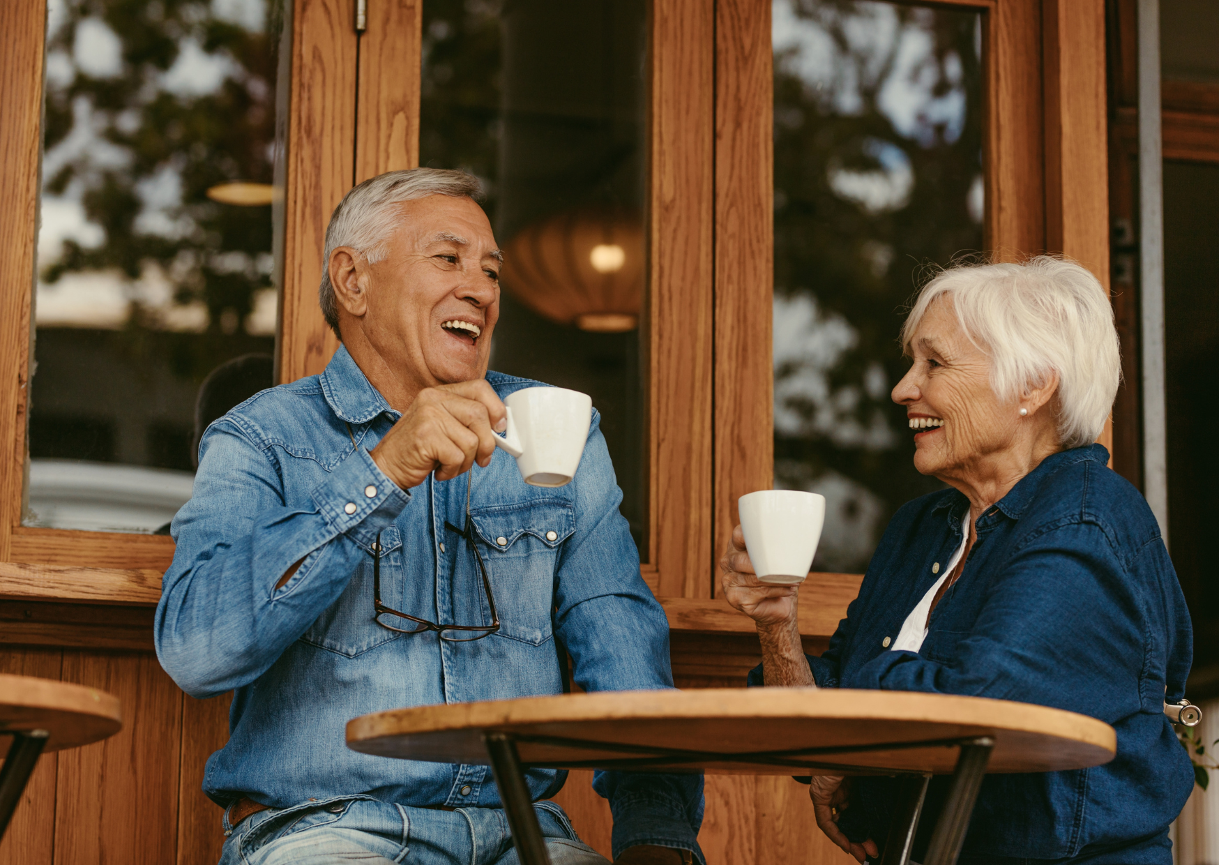 Italian drinking coffee 5