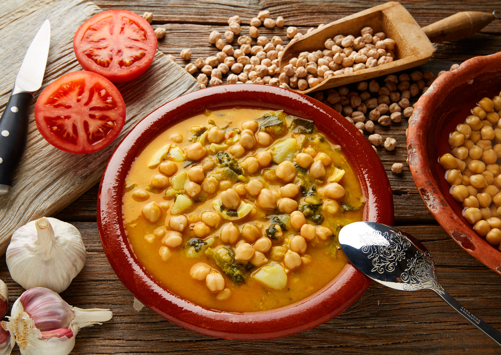 Spanish chickpea stew 5