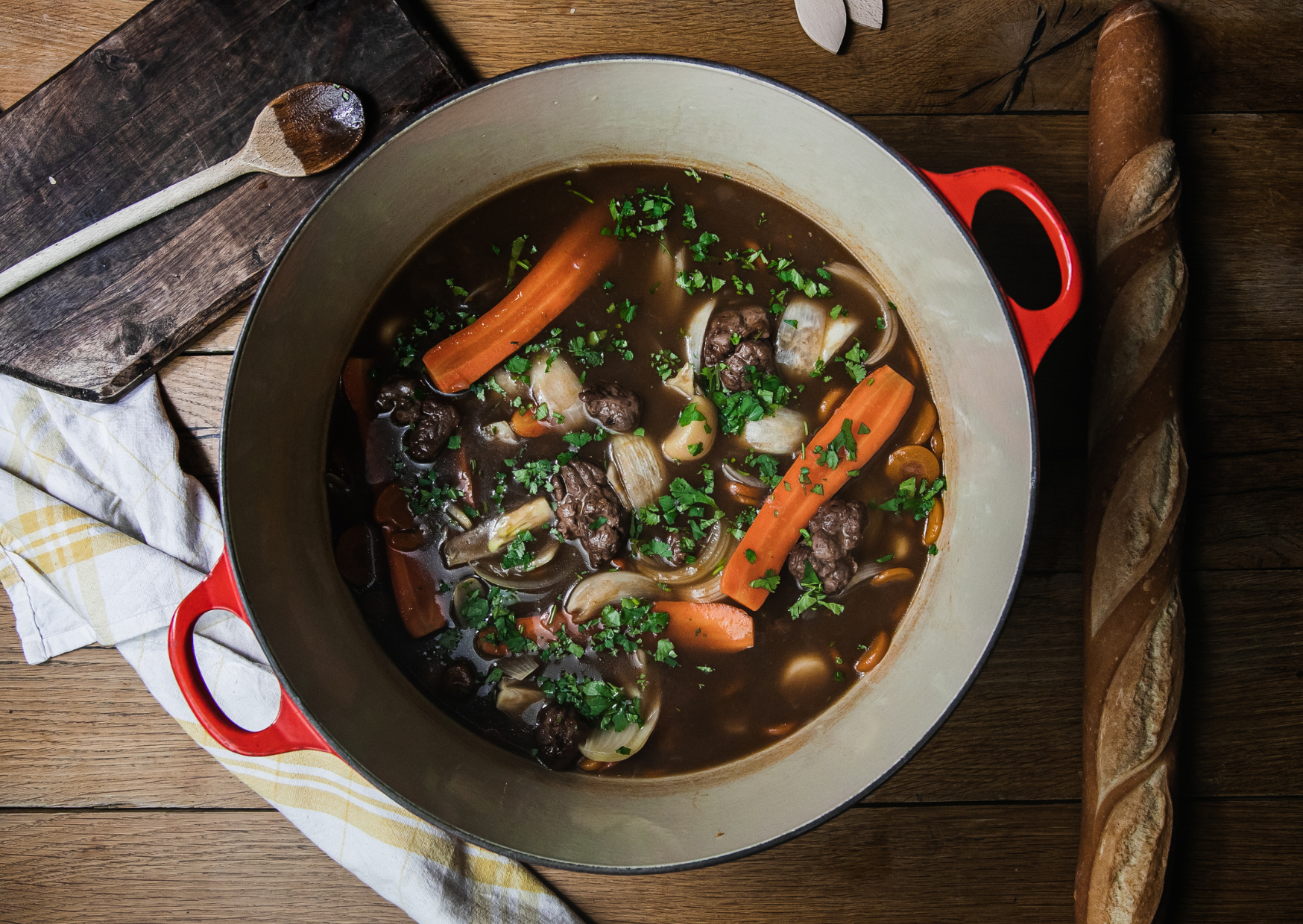 Why This French Stew Takes 6 Hours and European Grandmothers Refuse to Rush It, A Recipe Guide 3 boeuf bourguignon 4