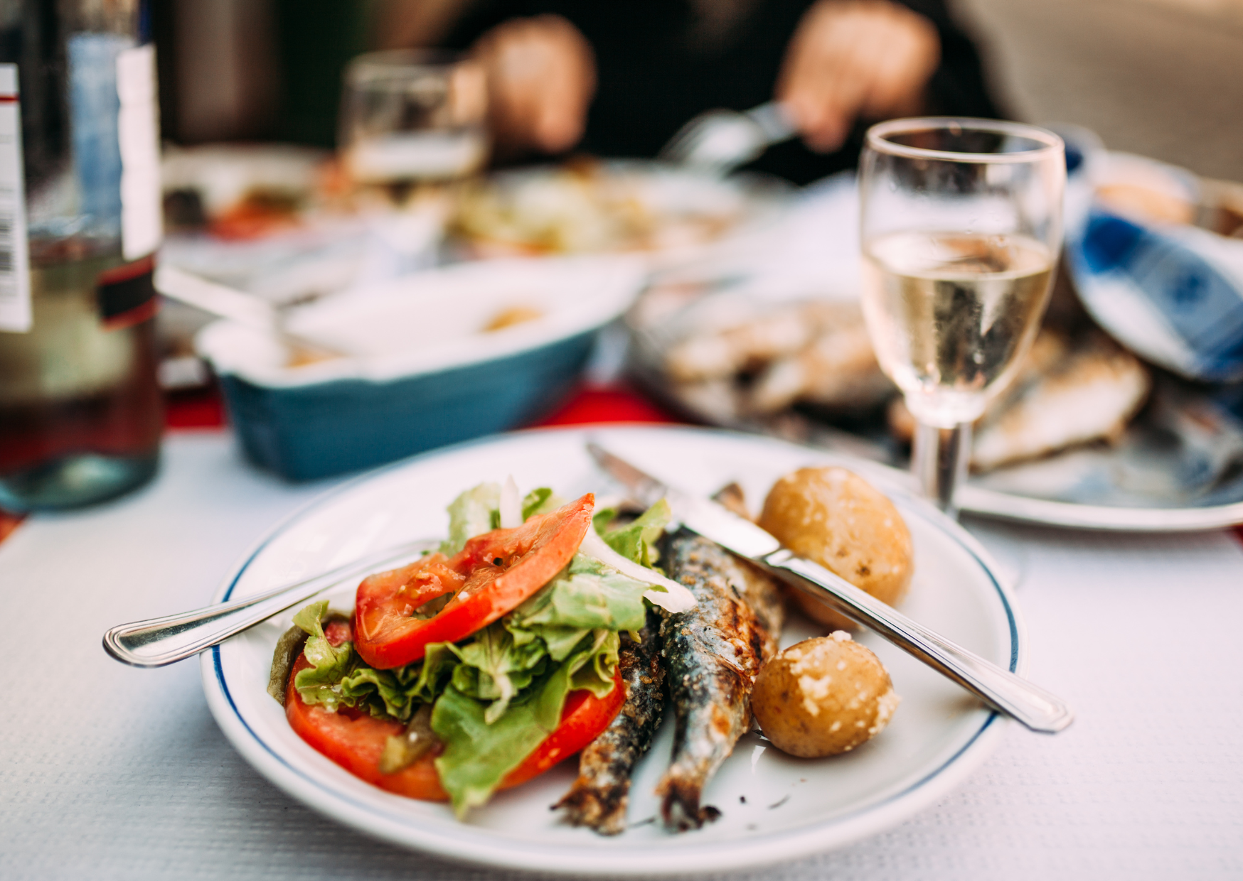 grilled sardines Portuguese Fish