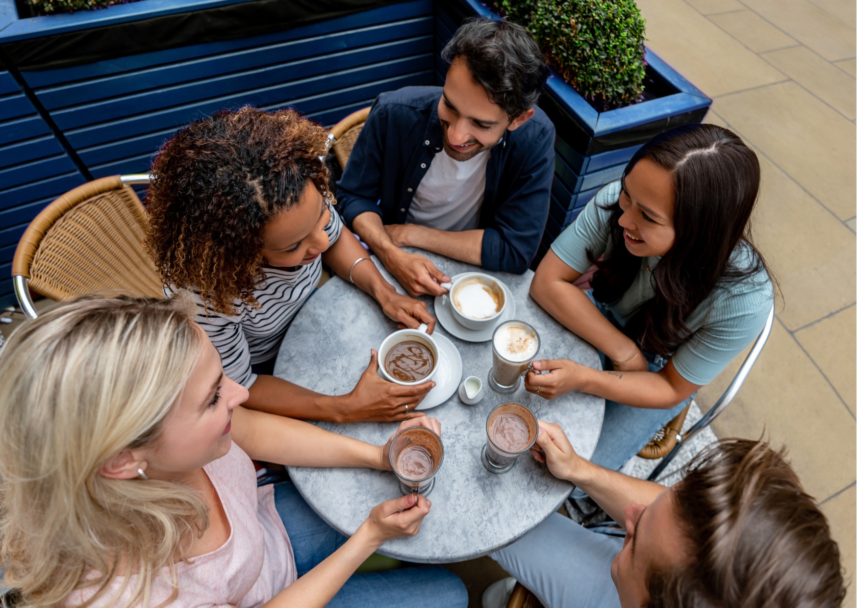 people talking in Spain 5