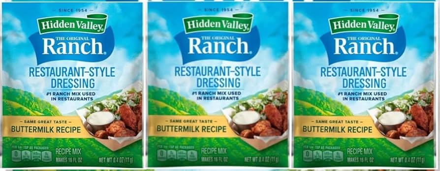 7 American Pantry Staples That Don’t Exist in Europe: There’s A Reason 4 Ranch seasoning packets