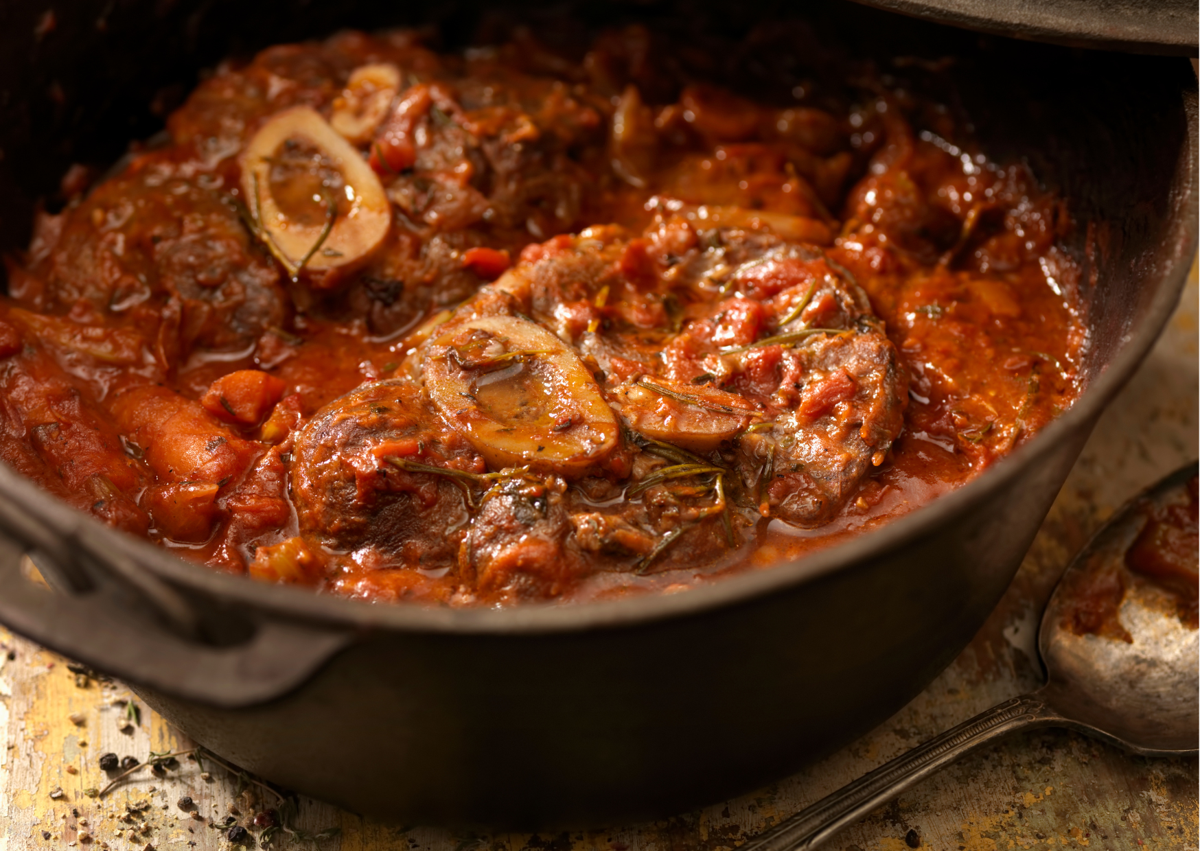 The Osso Buco That Falls Off the Bone After 3 Hours, Not the Tough American Version 4 osso buco 4