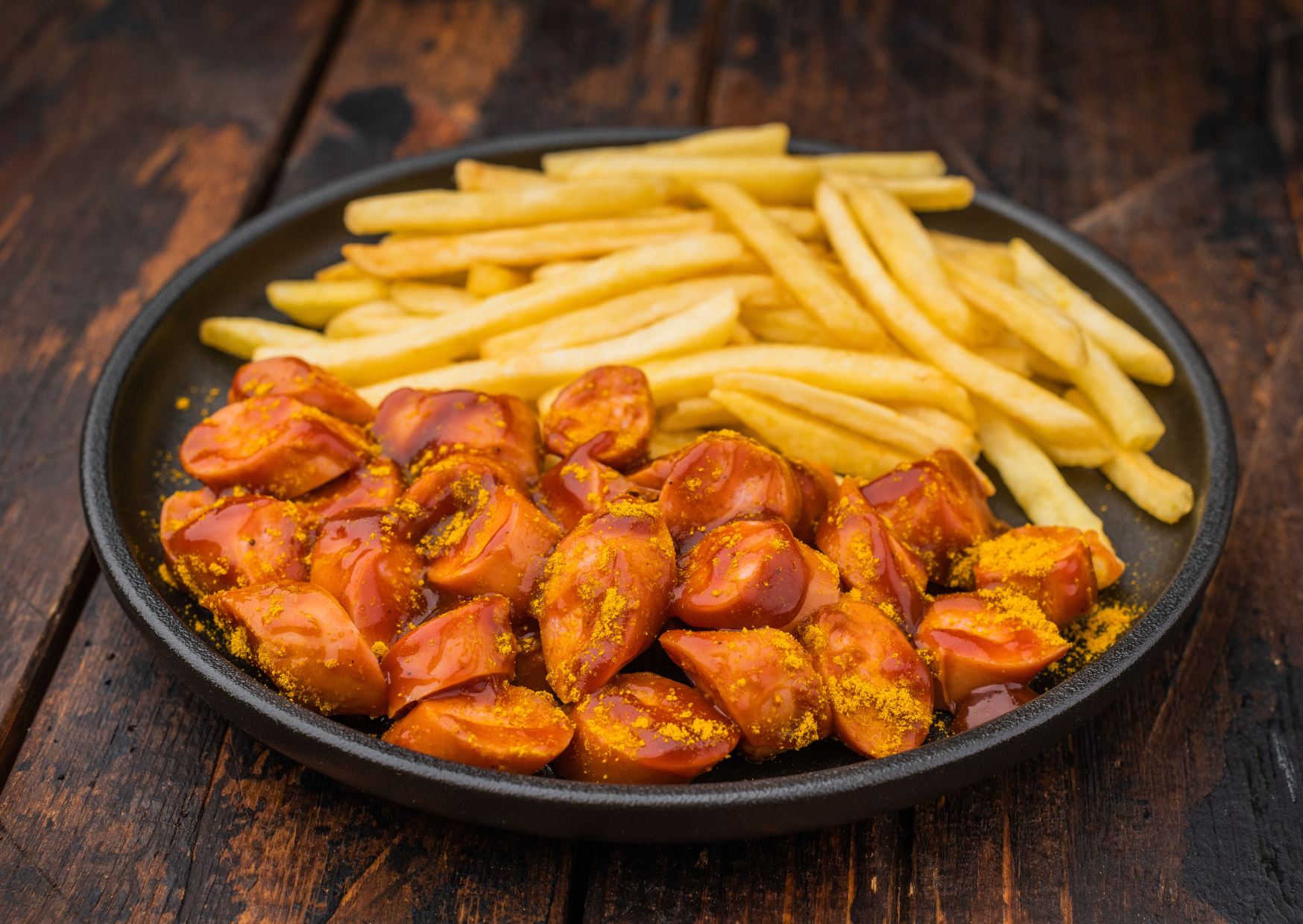 German Dishes Currywurst