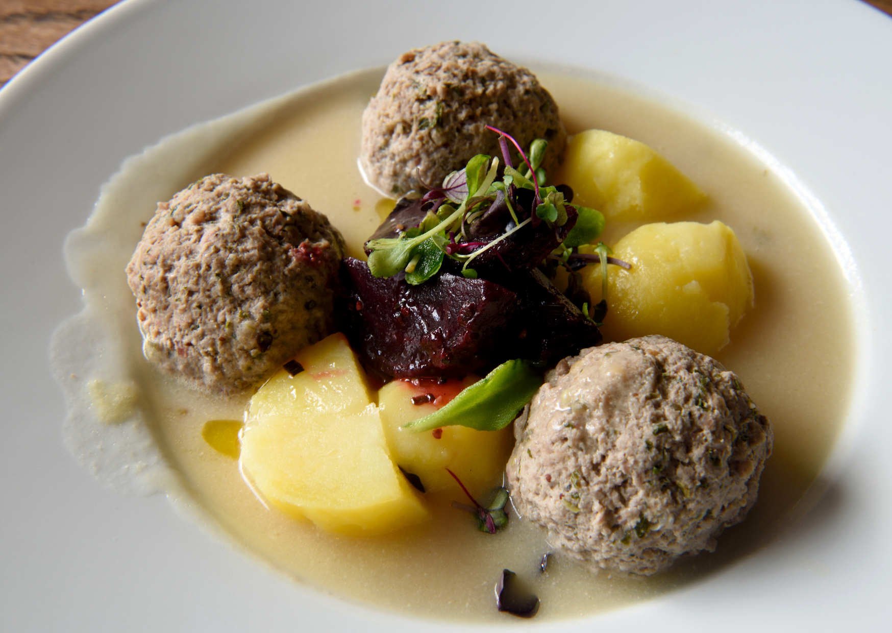 German Dishes Konigsberger Klopse