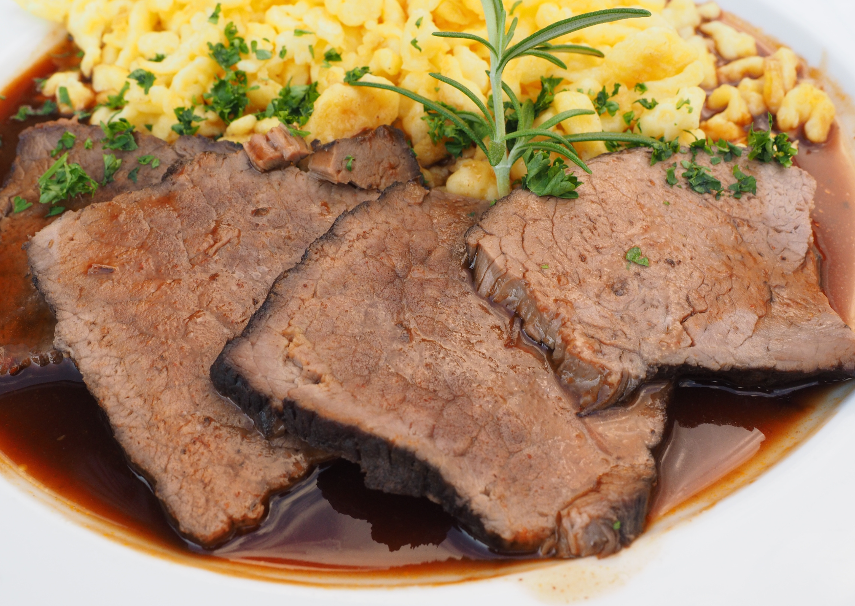 German Dishes Sauerbraten