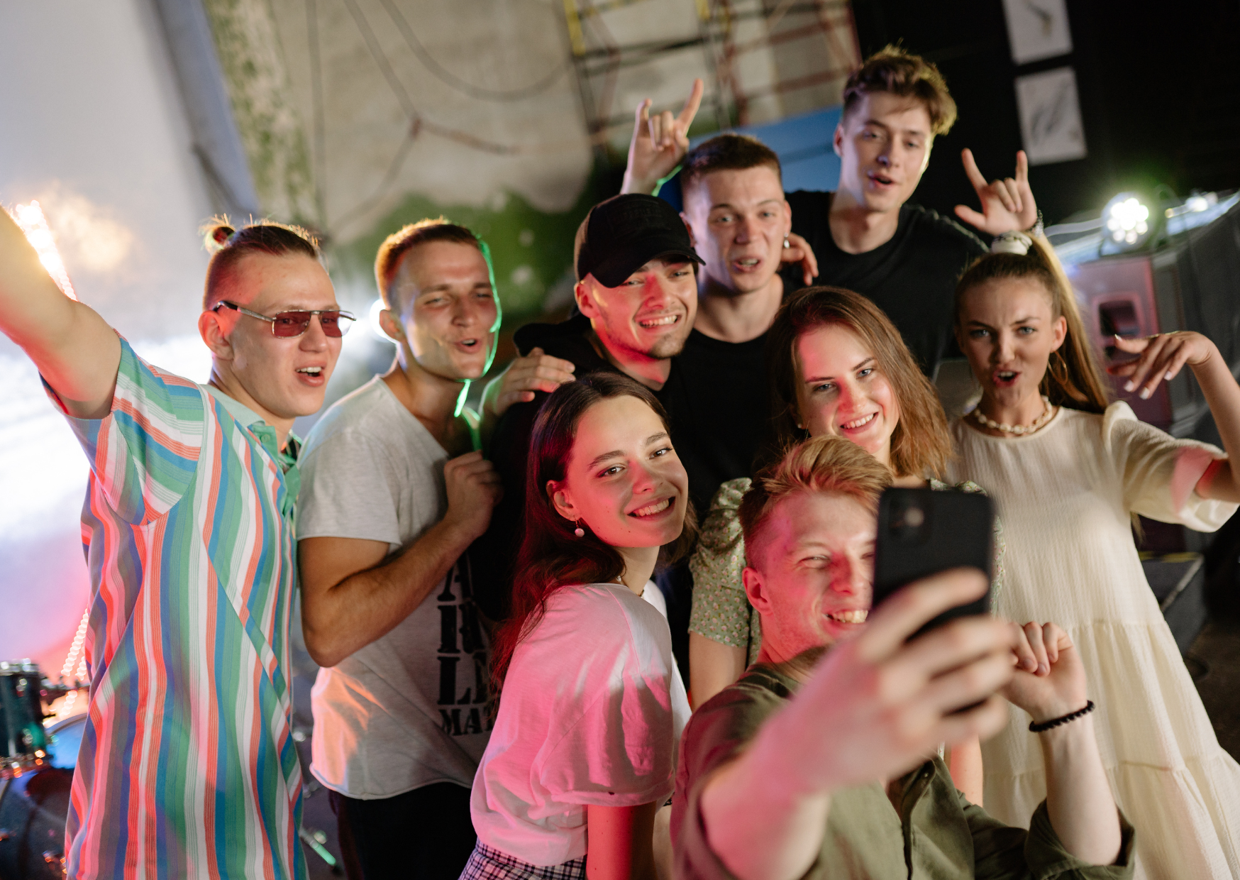 Happy European people 3