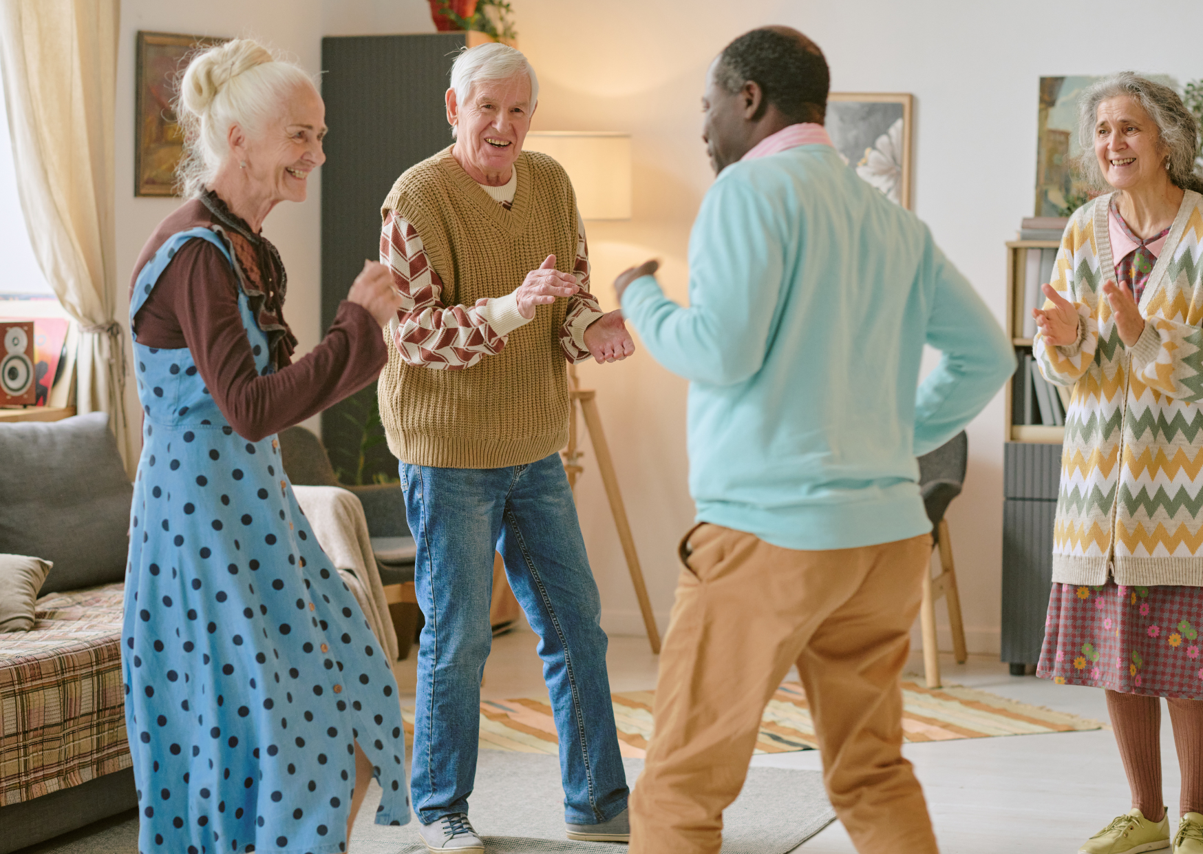 Happy European people 5