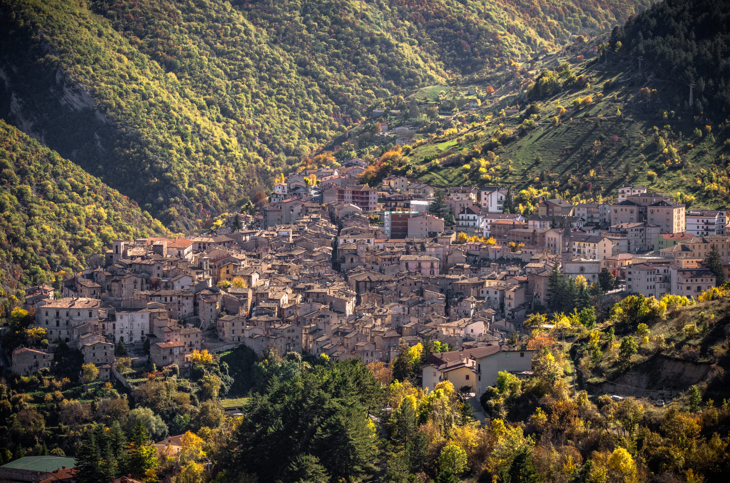 Italy Scanno AQ. Panoramica diurna scaled