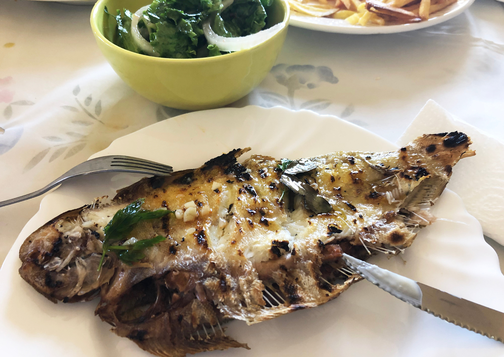 Portuguese pan seared fish 3