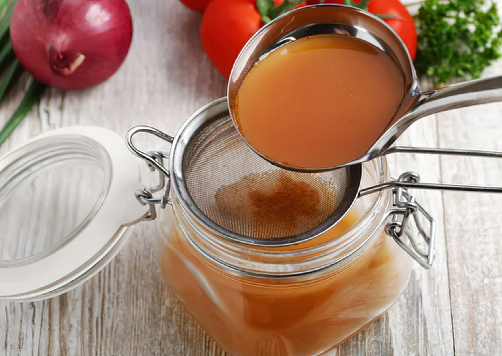 Scallions broth Chinese 3